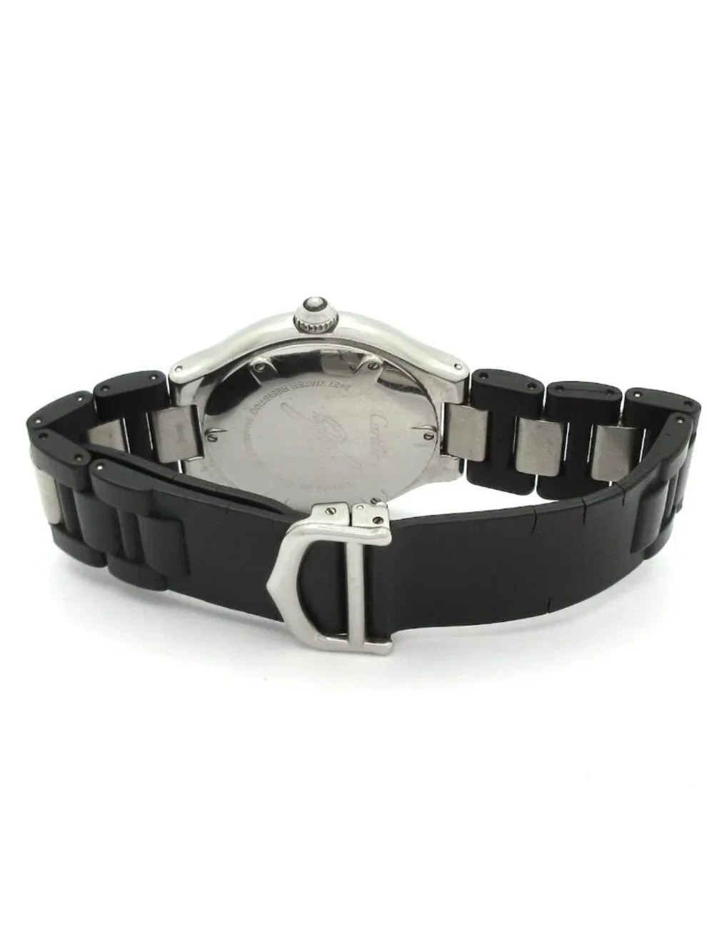 Cartier Watch Must 21 Vingt-et-un Autoscaph Black